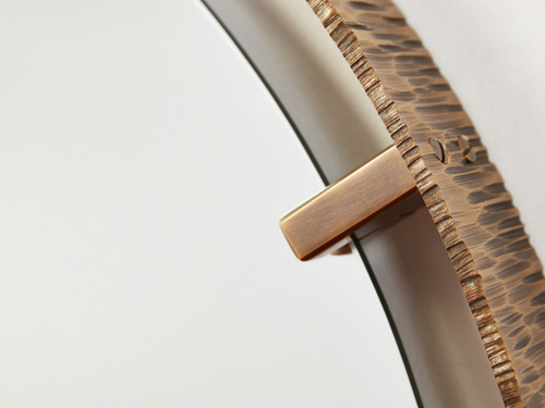 Circular Gauged Edge Mirror - L