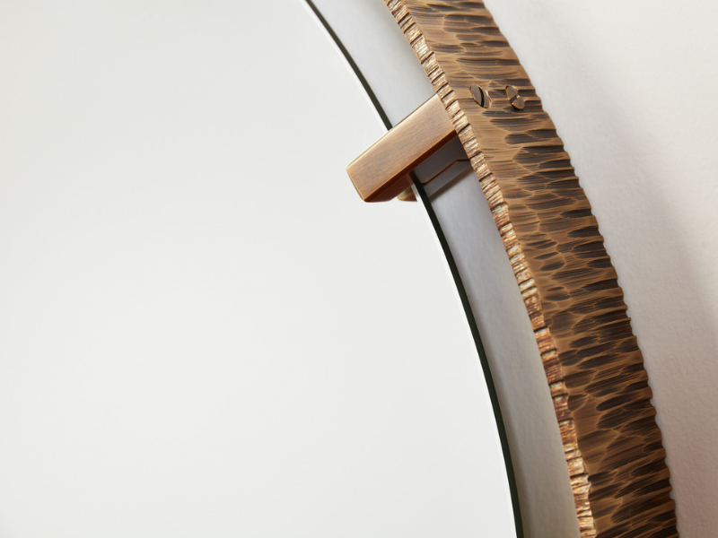 Circular Gauged Edge Mirror – S